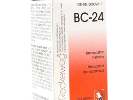 Dr. reckeweg 
- bc-24 20g - 200 tabs Cheap