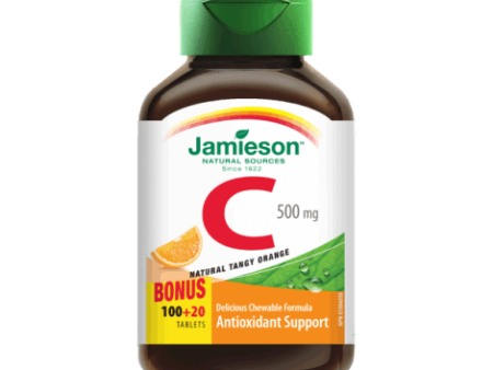 Jamieson - vitamin c 500 mg - tangy orange Discount