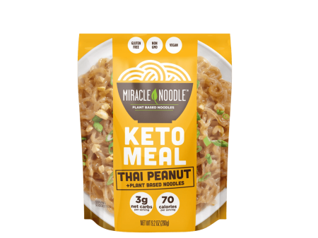 Miracle noodle - keto plant based noodle meal  thai peanut Online Sale