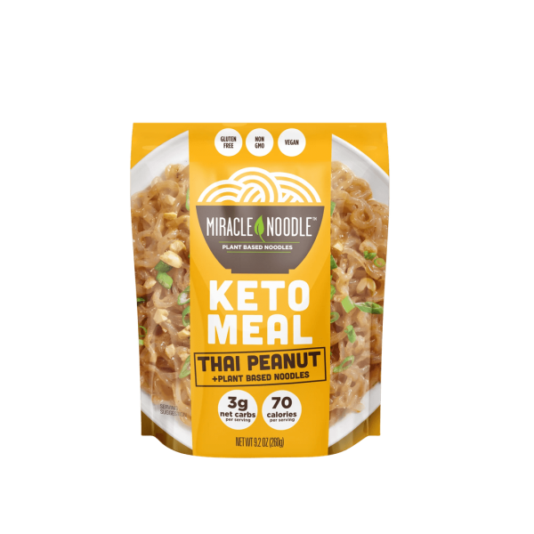 Miracle noodle - keto plant based noodle meal  thai peanut Online Sale