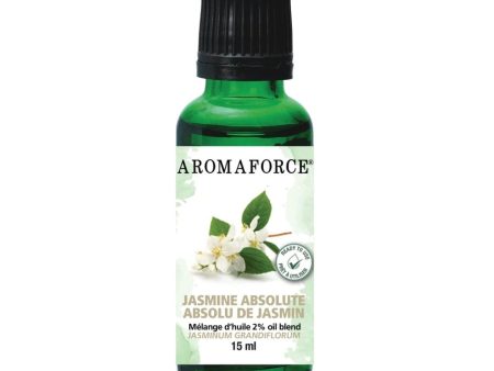 Aromaforce - essential oil : absolute jasmin 2% - 15 ml Hot on Sale