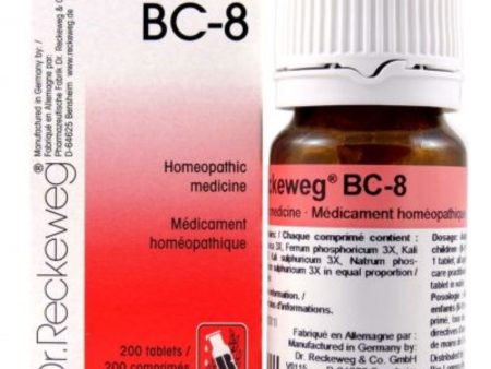 Dr. reckeweg 
- bc-8 20g - 200 tabs Online Hot Sale