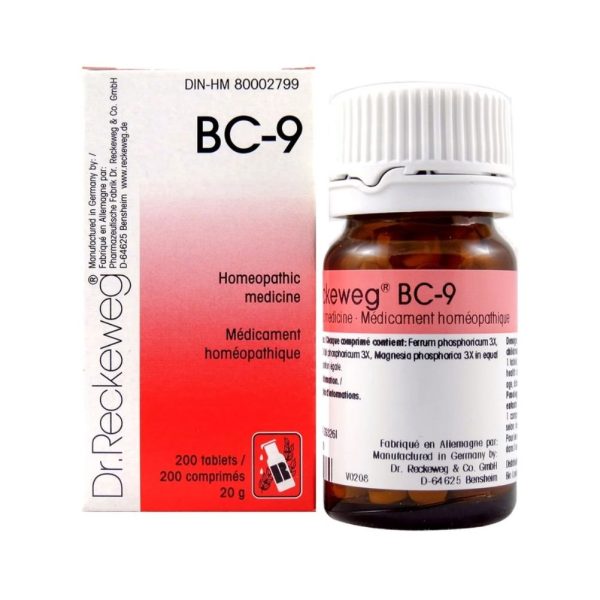 Dr. reckeweg 
- bc-9 20g - 200 tabs Sale