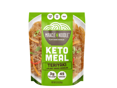 Miracle noodle - keto plant based noodle meal  teriyaki For Discount