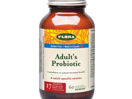 Flora - adult probiotic (17b) - 60 vcaps on Sale