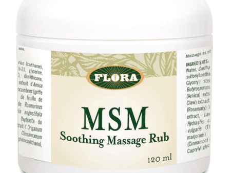 Flora - msm soothing massage rub - 120 ml Discount