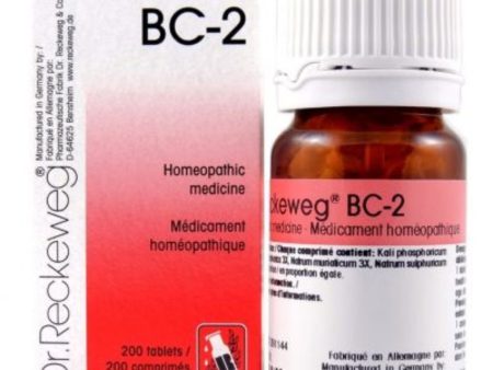 Dr. reckeweg - bc-2 20g - 200 tabs Cheap