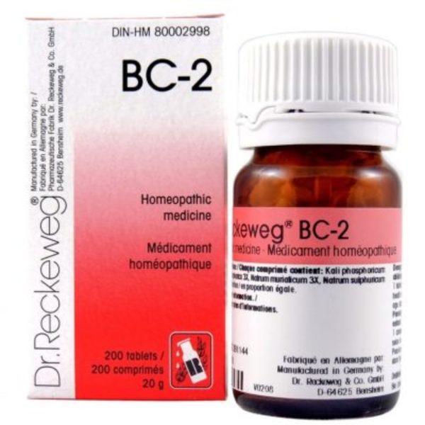 Dr. reckeweg - bc-2 20g - 200 tabs Cheap