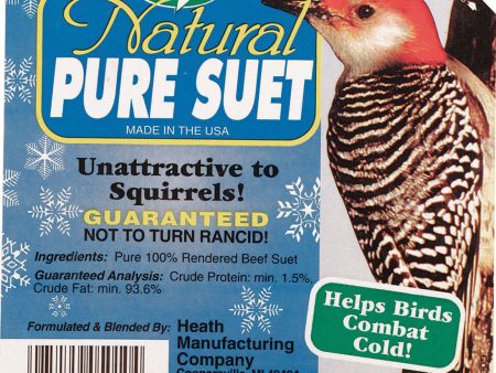 Heath Mfg Co            P - Natural Pure Suet Cake Fashion