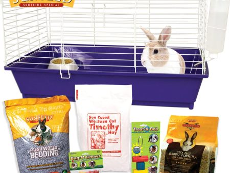 Ware Mfg. Inc. Bird sm An - Home Sweet Home Sunseed Starter Kit Rabbit Online Sale