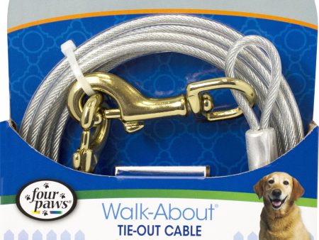 Four Paws - Container - Four Paws Dog Tie Out Cable- Heavyweight Online Sale